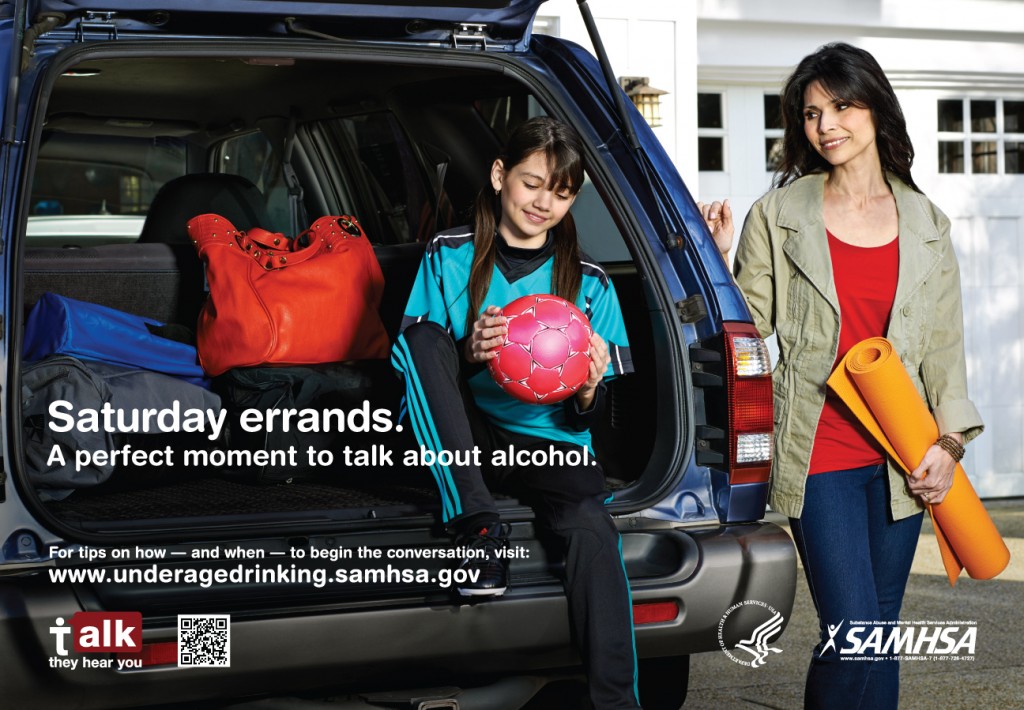 SAMHSA - Underage Drinking - Errands Ad