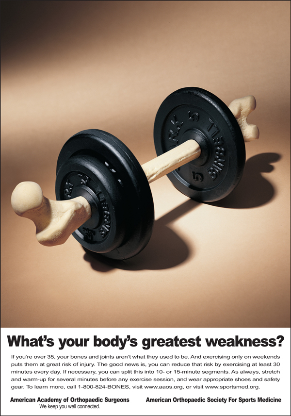 AAOS - Bone Health - Barbell Ad