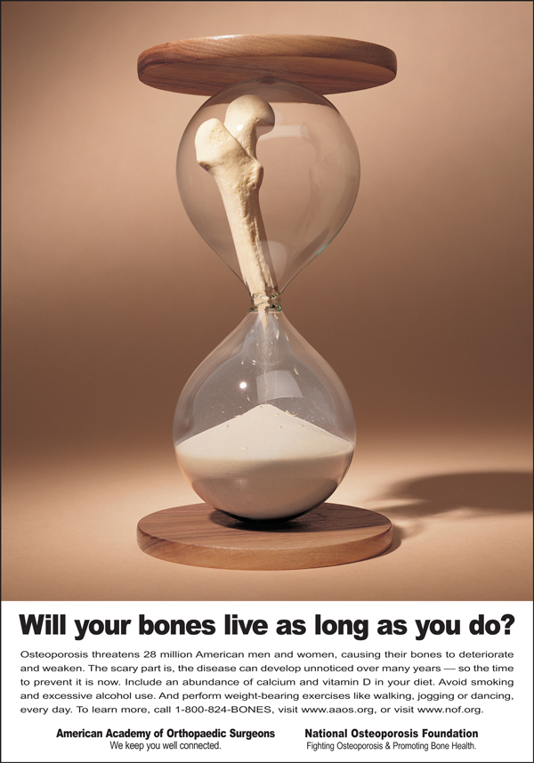 AAOS - Bone Health - Hourglass Ad