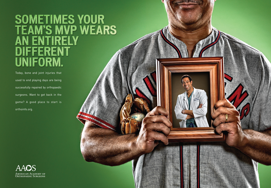 AAOS - Heros - Baseball Ad