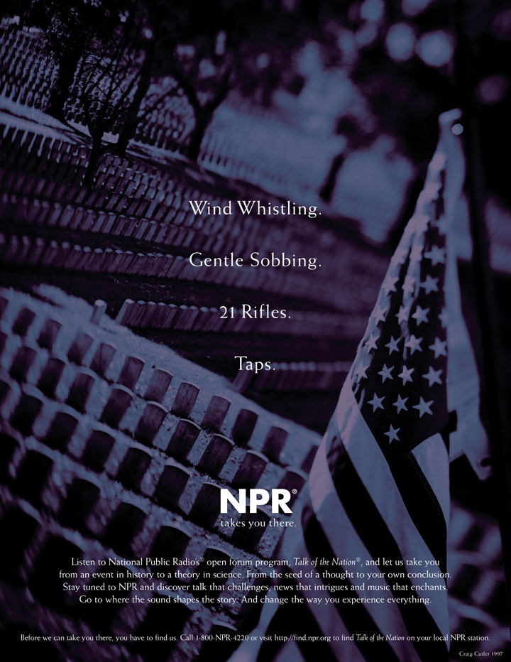 NPR Branding - Taps Ad