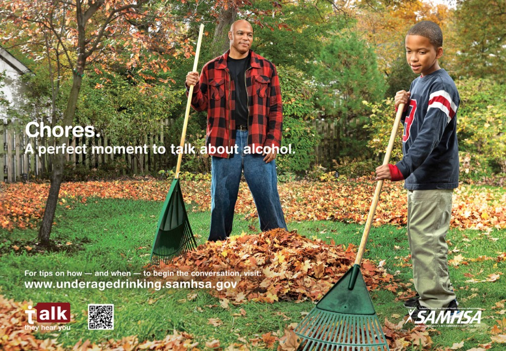 SAMHSA - Underage Drinking - Chores Ad