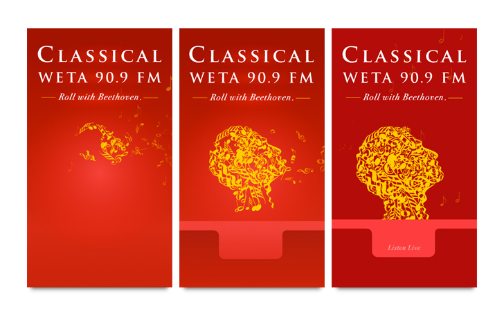 WETA Classical - Branding - Web Banner